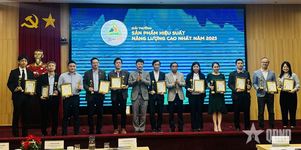 Giải thưởng hiệu quả năng lượng tặng các doanh nghiệp, công trình, sản phẩm